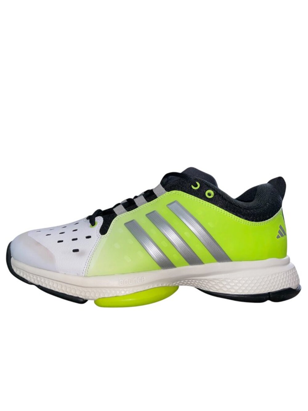 Adidas Court PB Pickleball Mens Sneakers Size 10 White/Silver IG8960 (Defects)